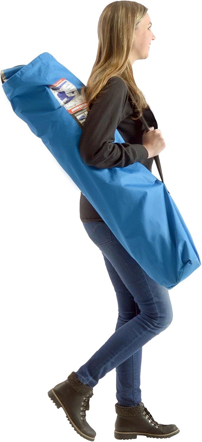 Quik Shade Full Size Shade Folding Chair for Camping, Polyester, Arm Rest|Foldable, Royal Blue, 2'L x 3'W x 4.3'H (160048DS) - Image 7